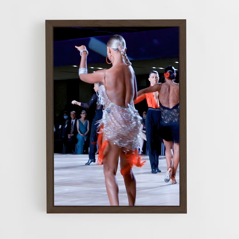 Poster International latin – affiche Danse (vue 5)